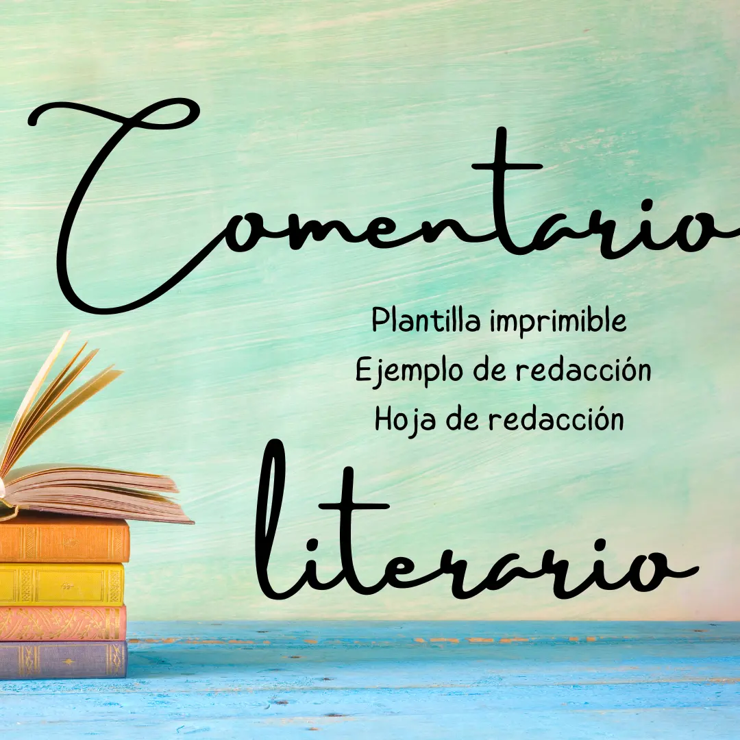 PPT Comentario literario PLANTILLA EDITABLE