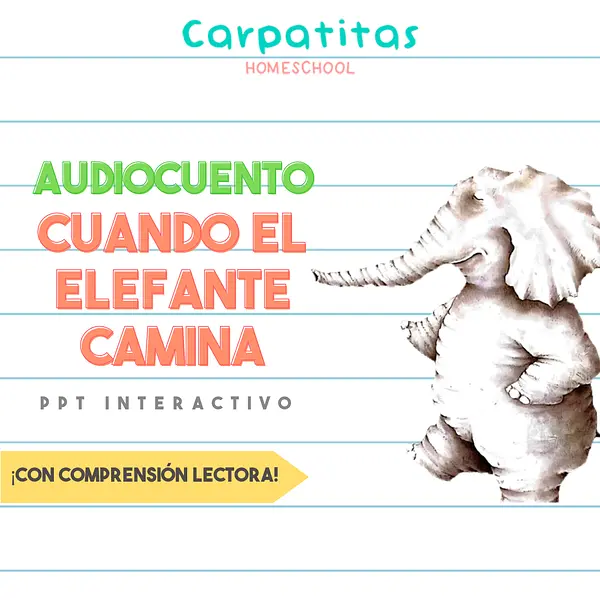Audiocuento: Cuando el Elefante Camina de Keiko Kasza