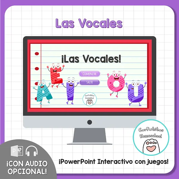 Las Vocales Para Niños