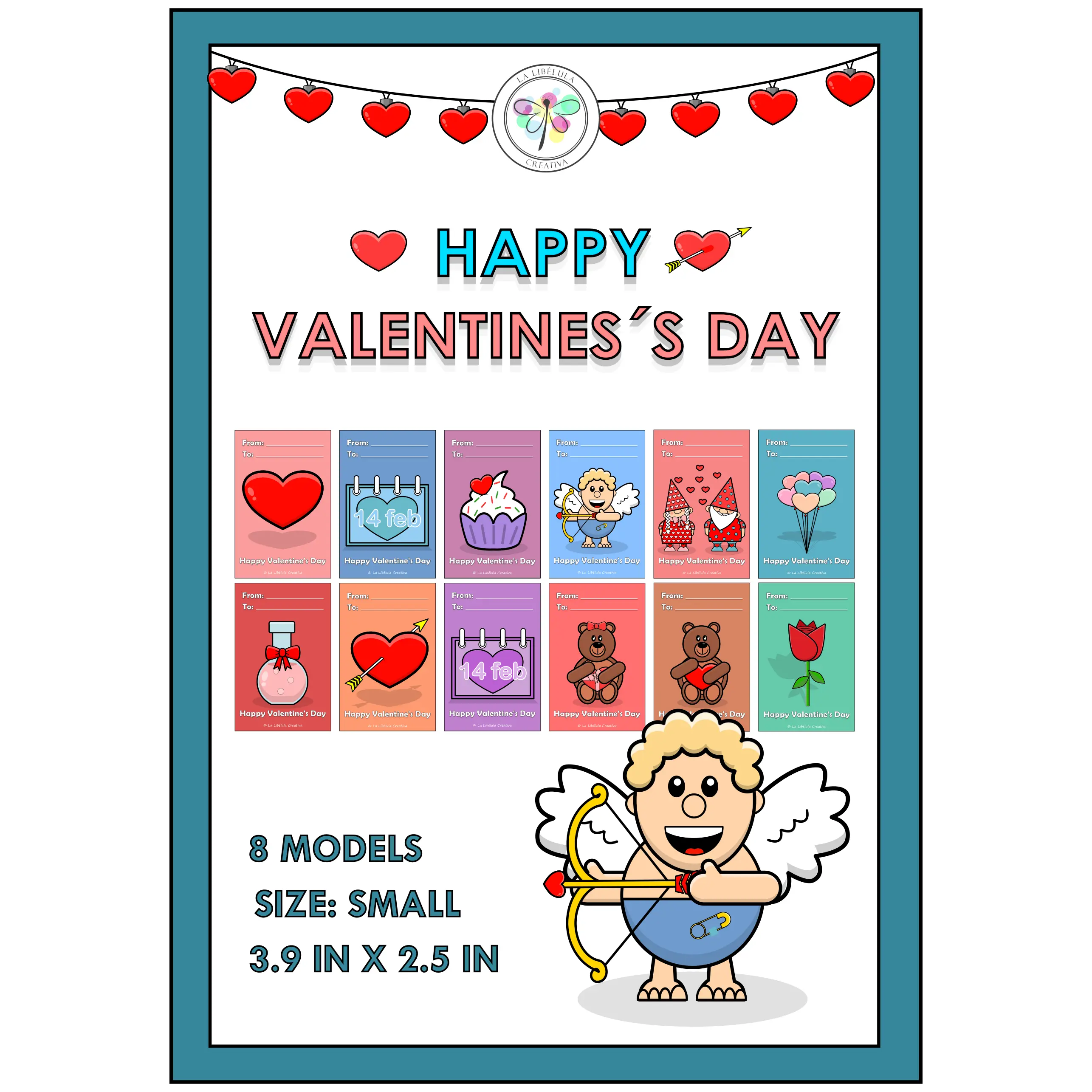 Happy Valentine´s Day Cards Gifts Tags February Love Craft 1