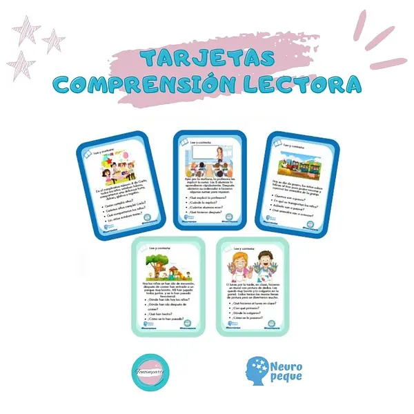 Tarjetas Comprensión Lectora