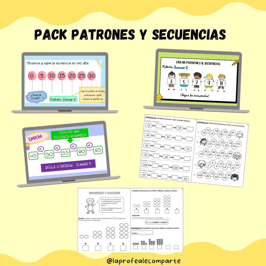 Pack Secuencias y patrones