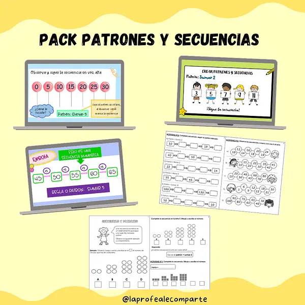 Pack Secuencias y patrones