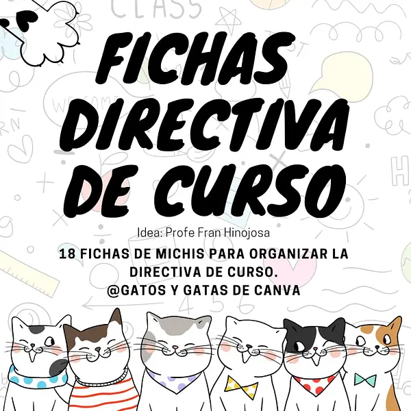 Fichas  directiva de curso