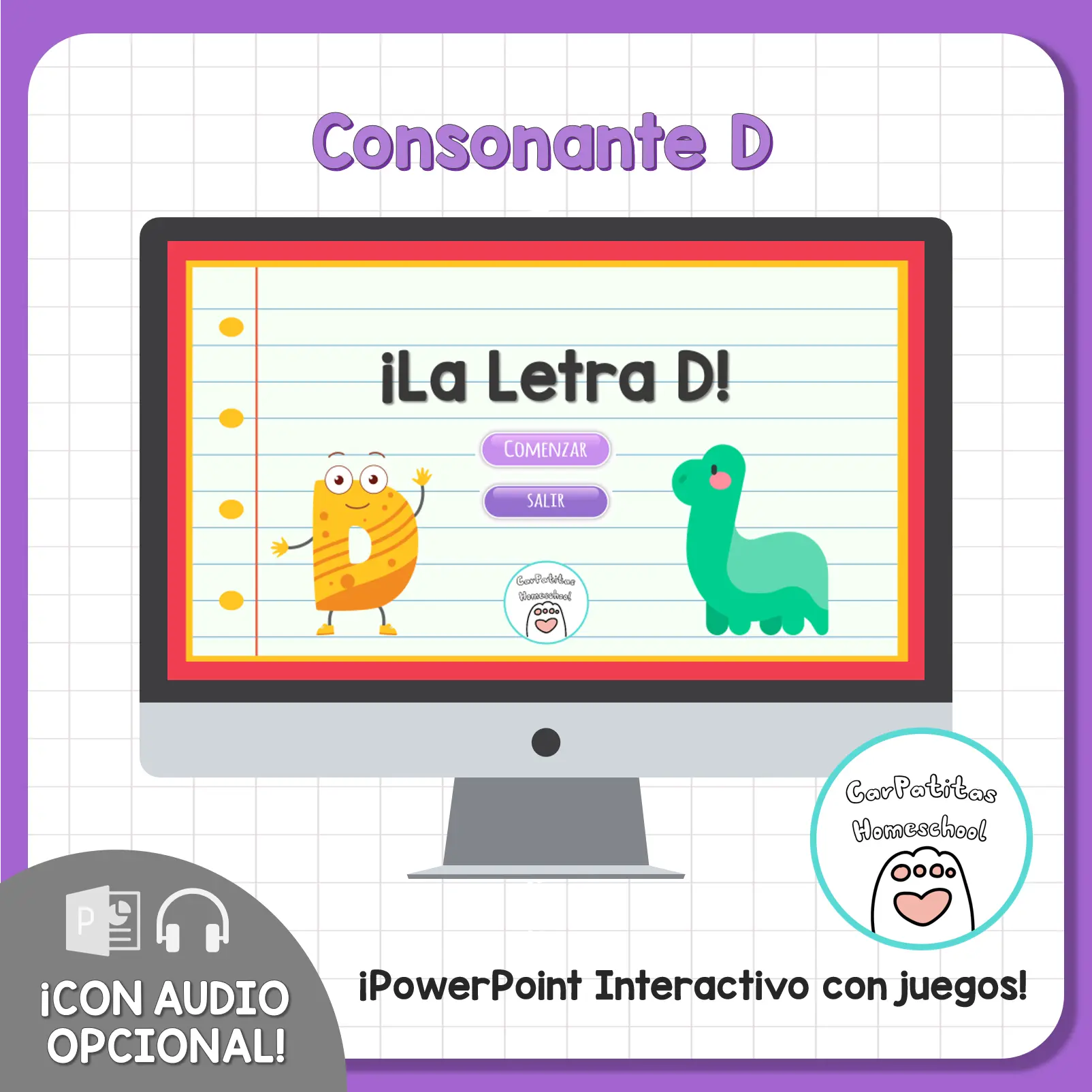 Letra D Para Niños