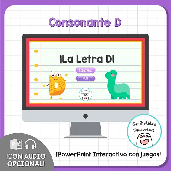 Letra D Para Niños