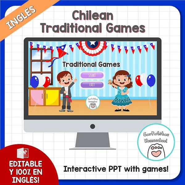 Chilean Traditional Games| Juegos Típicos en Inglés