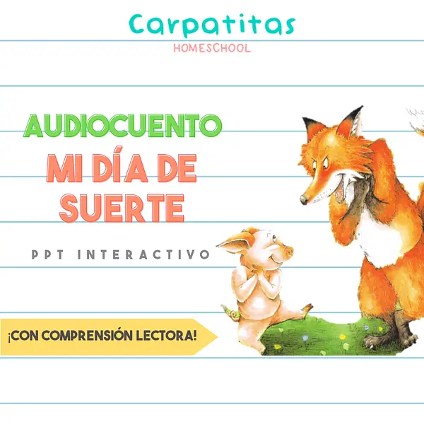 Audiocuento: Mi Día de Suerte de Keiko Kasza