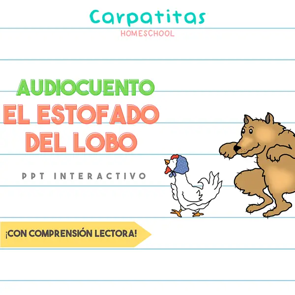 Audiocuento: El Estofado del Lobo de Keiko Kasza