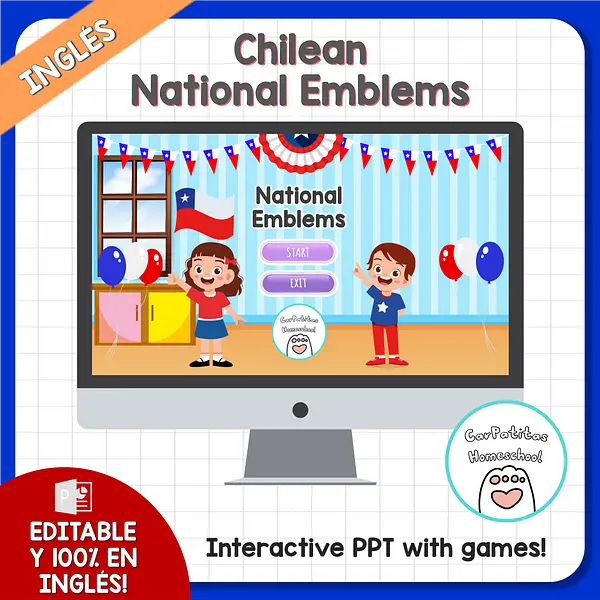 Chilean National Emblems | Emblemas Patrios en Inglés