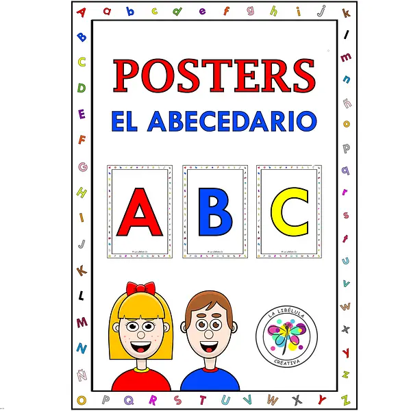 Spanish Alphabet - Posters El Abeceda