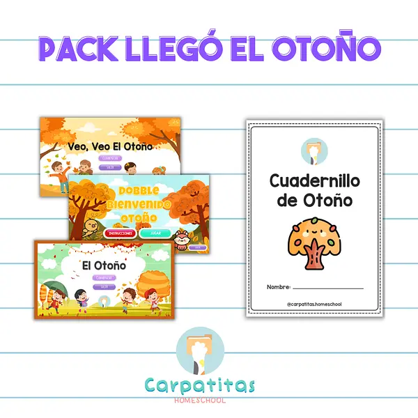 Pack Llegó el Otoño