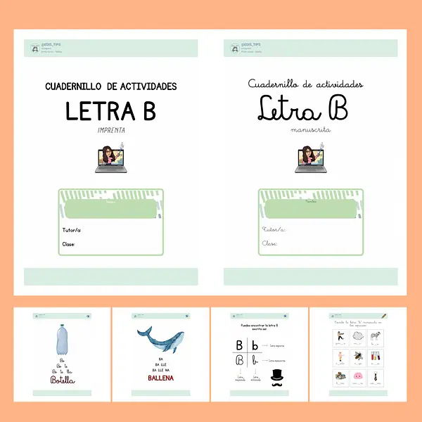 CUADERNILLOS: LETRA B - 2x1