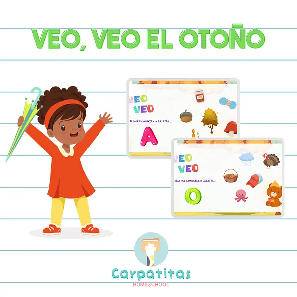 Juego Educativo Veo, Veo Otoño