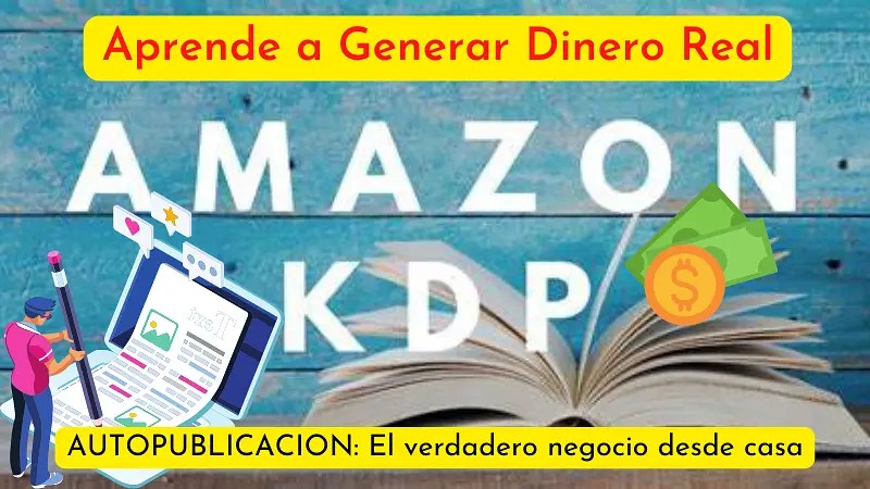 ¡GANA DINERO CON AMAZON KDP! Hoy en día cualquier persona que maneje la plataforma de Amazon KDP, creada para publicar libros, puede de manera sencilla publicar y vender libros de su creación en línea y esto es una manera muy poderosa que está permitiendo a emprendedores ganar desde unos cientos hasta miles de dólares cada mes, sin tener inventarios y en sus tiempos libres. Y lo mejor es que puede aprenderlo TODO EL MUNDO. Vamos a compartir con todo el mundo cómo hacerlo en este Blog. ¿Estás listo?