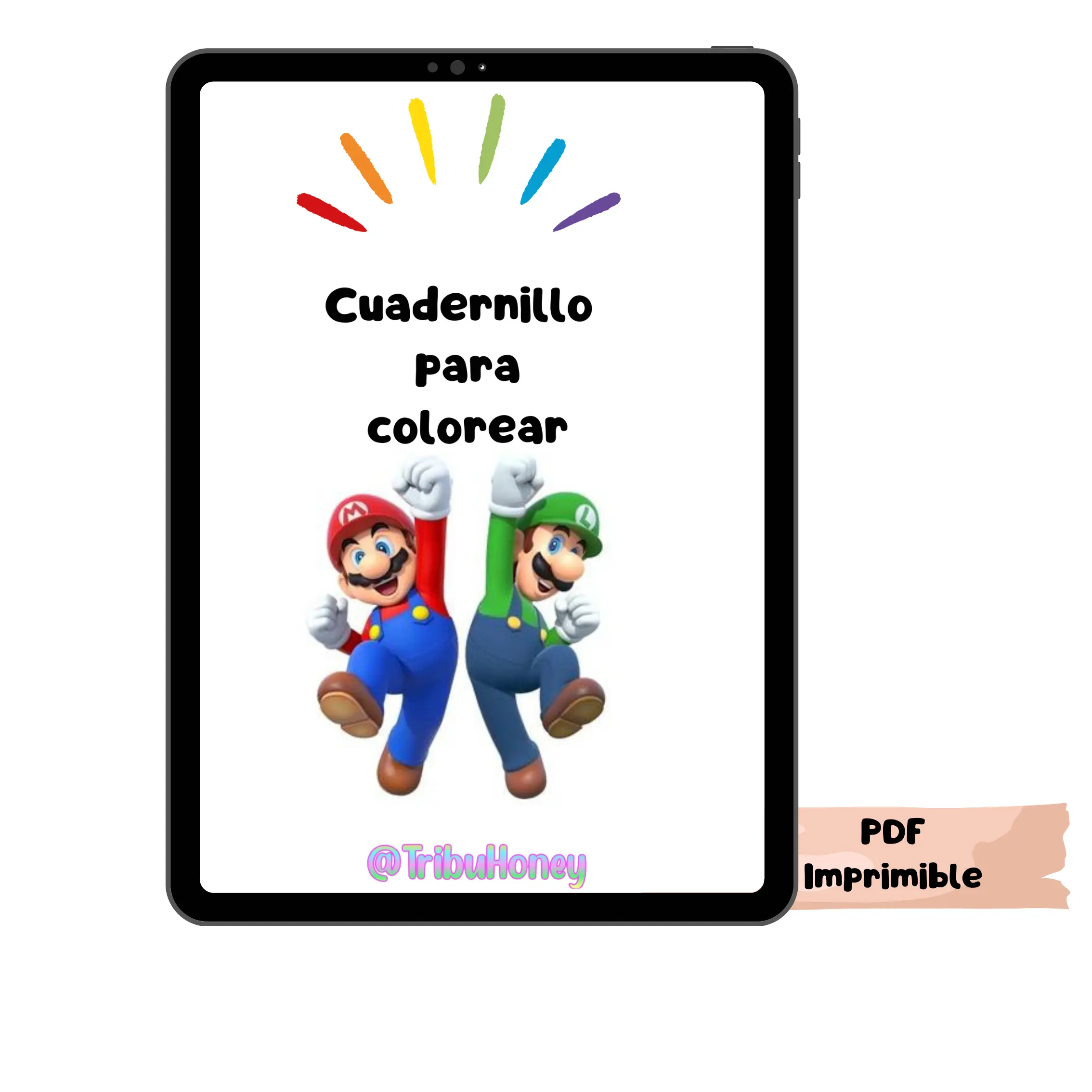 Cuadernillo para colorear día del niño/a