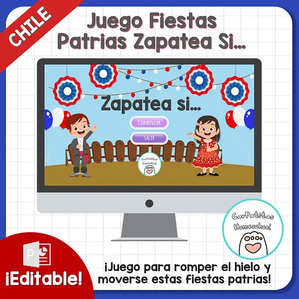Juego de Fiestas Patrias Para Niños: Zapatea Si… | Chile