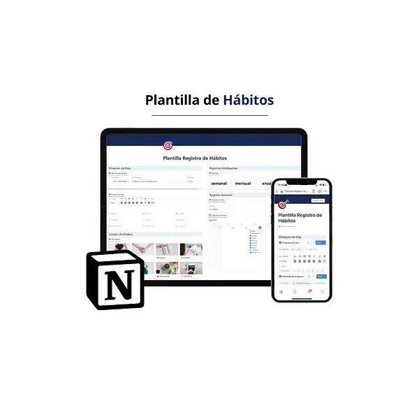 Plantilla para Registro de Hábitos 🎯