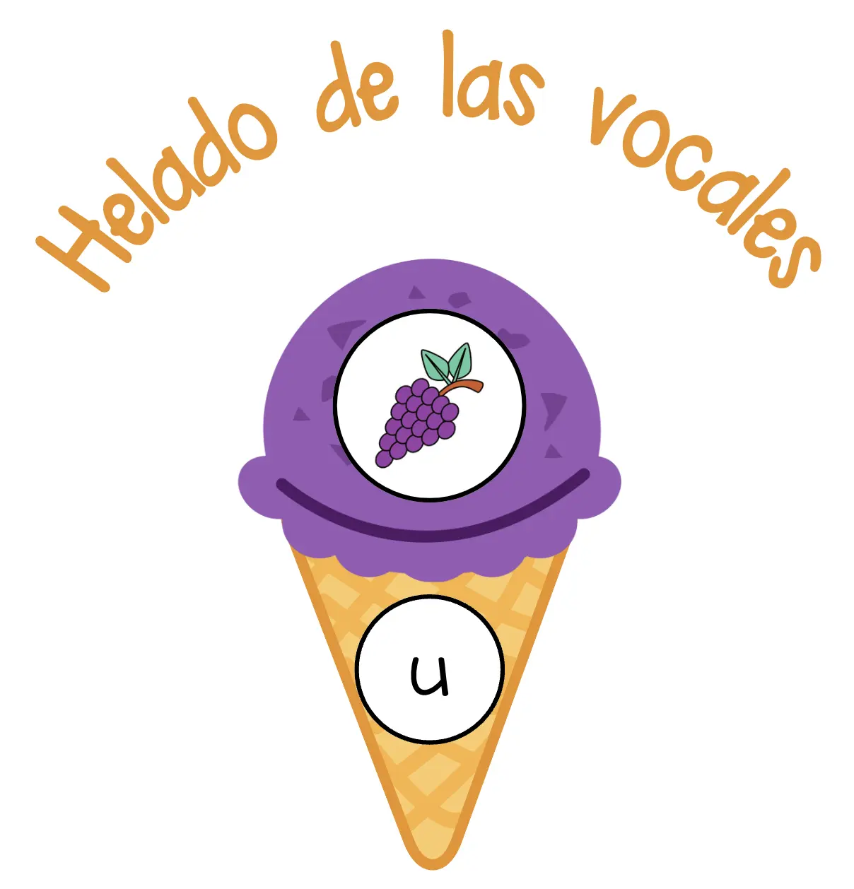 HELADO DE VOCALES