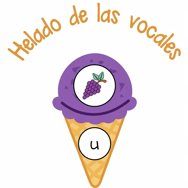 HELADO DE VOCALES