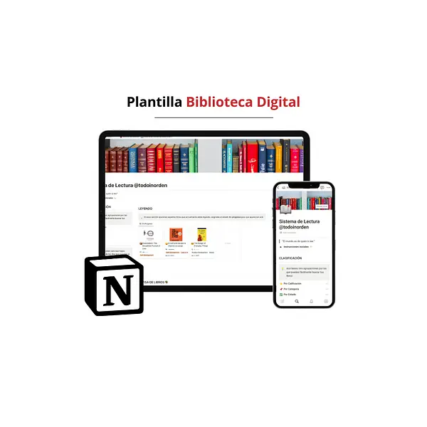Plantilla para tu Biblioteca Digital 📚