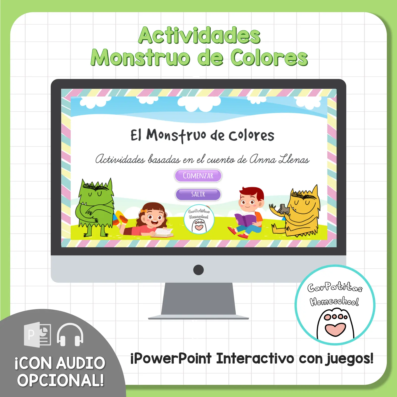 Actividades El monstruo de colores