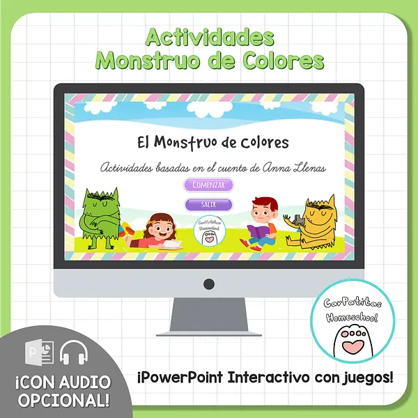 Actividades El monstruo de colores