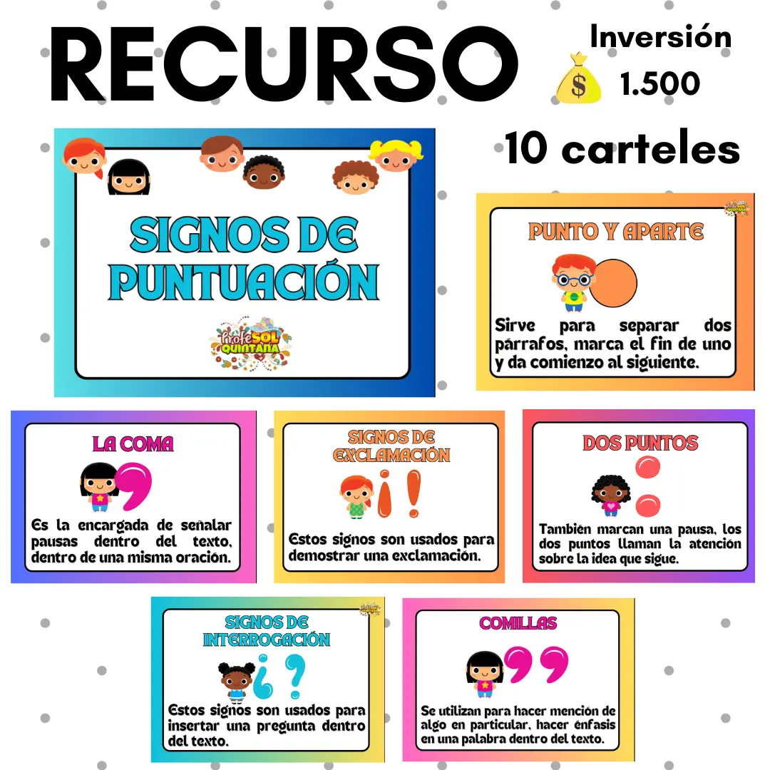 PACK SIGNOS DE PUNTUACIÓN Y USO MATÚSCULAS