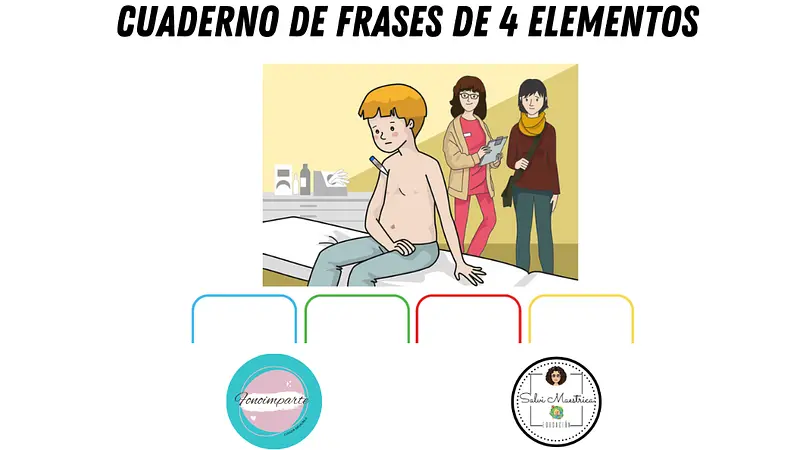 Cuaderno de Frases de 4 Elementos