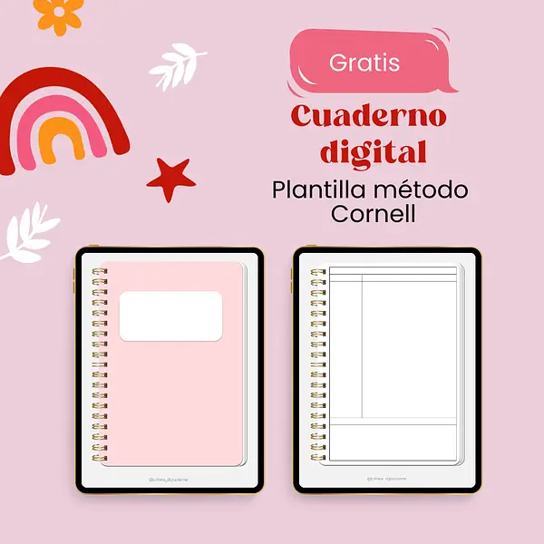 Cuaderno digital método cornell