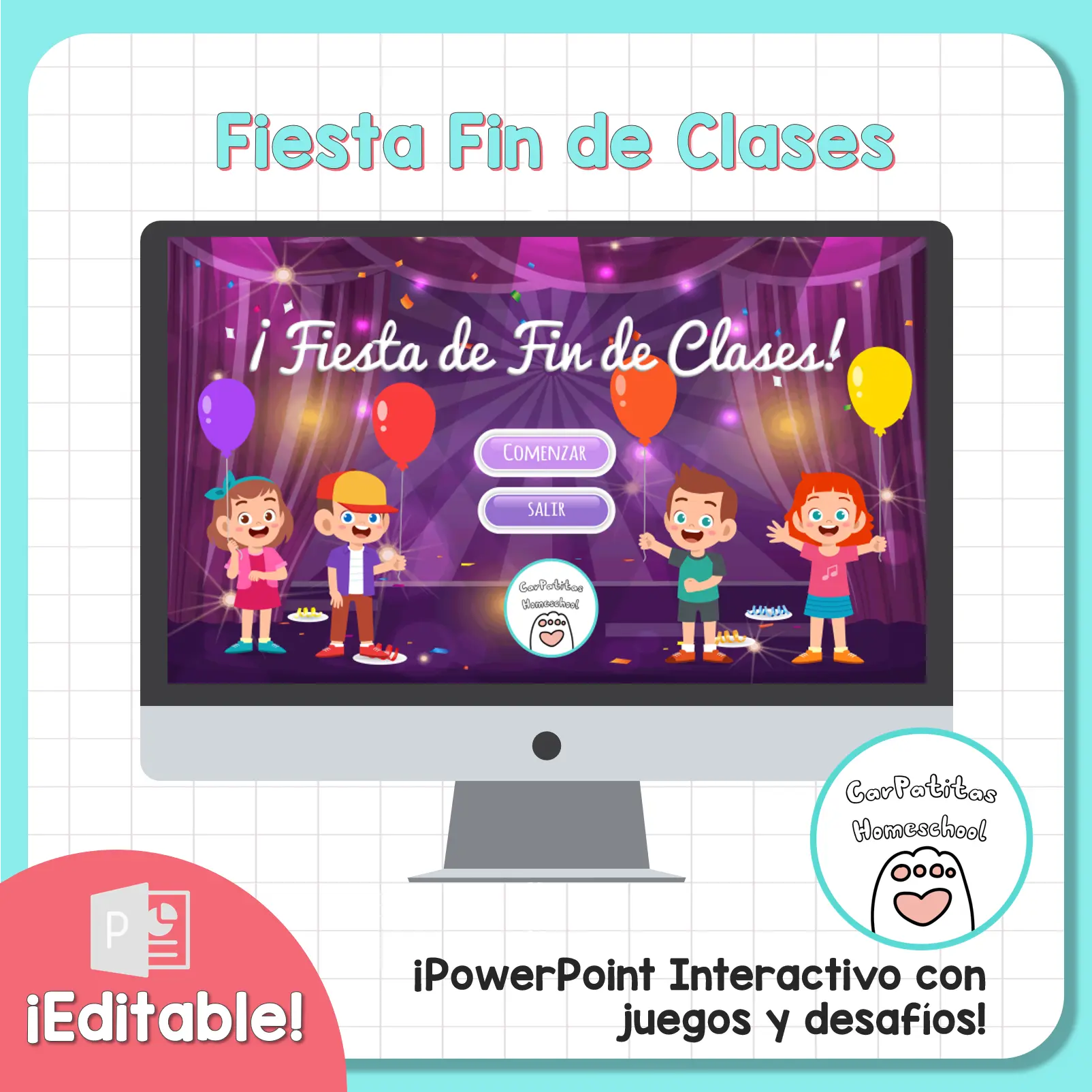 Fiesta Fin de Clases Para Niños