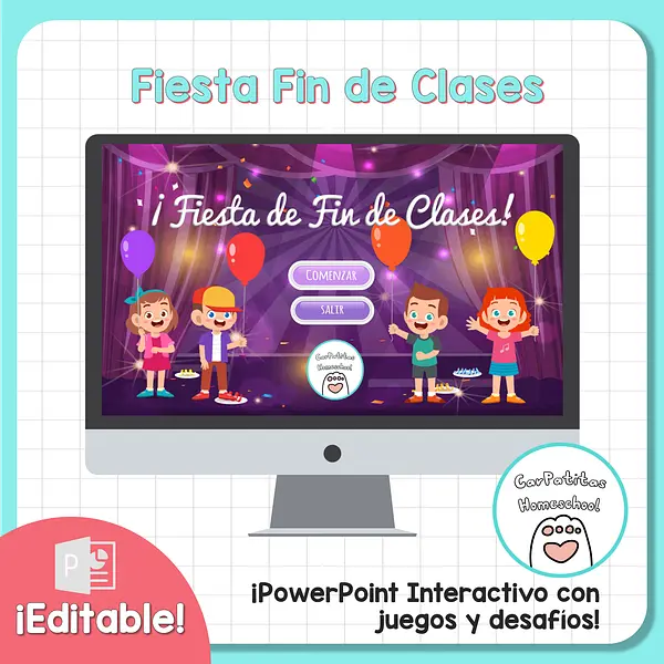Fiesta Fin de Clases Para Niños