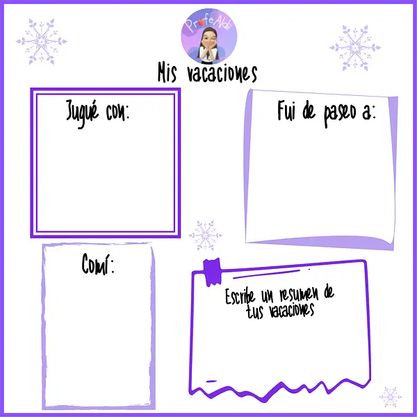 "Todo sobre mis vacaciones"