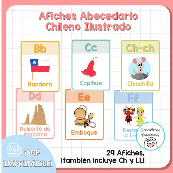 Abecedario Chileno Ilustrado