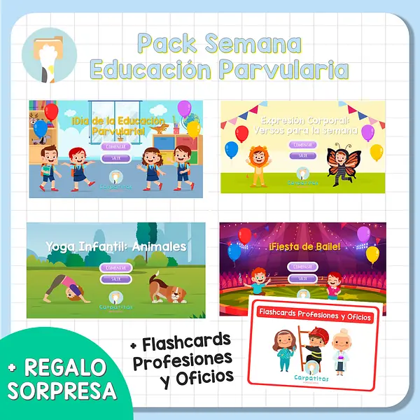 Pack Semana Educación Parvularia