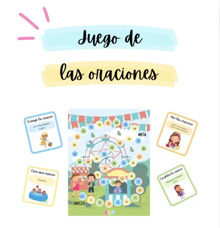 Juego de las oraciones (juego colaborativo)