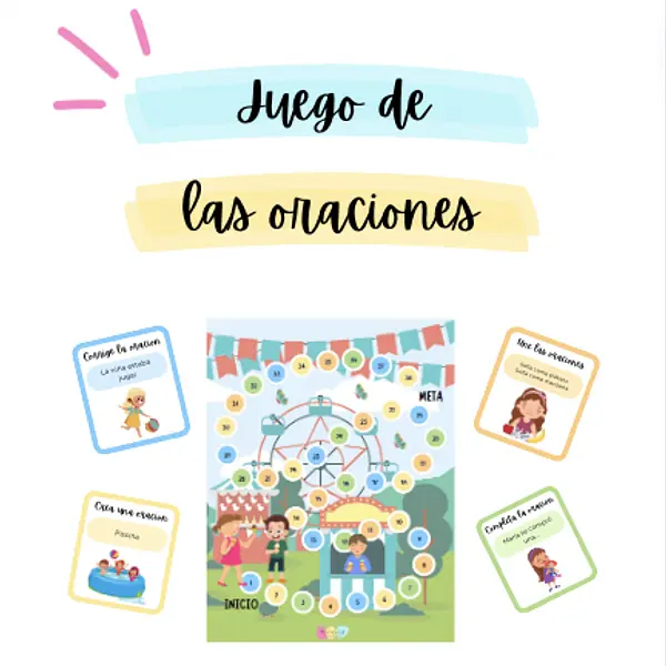 Juego de las oraciones (juego colaborativo)