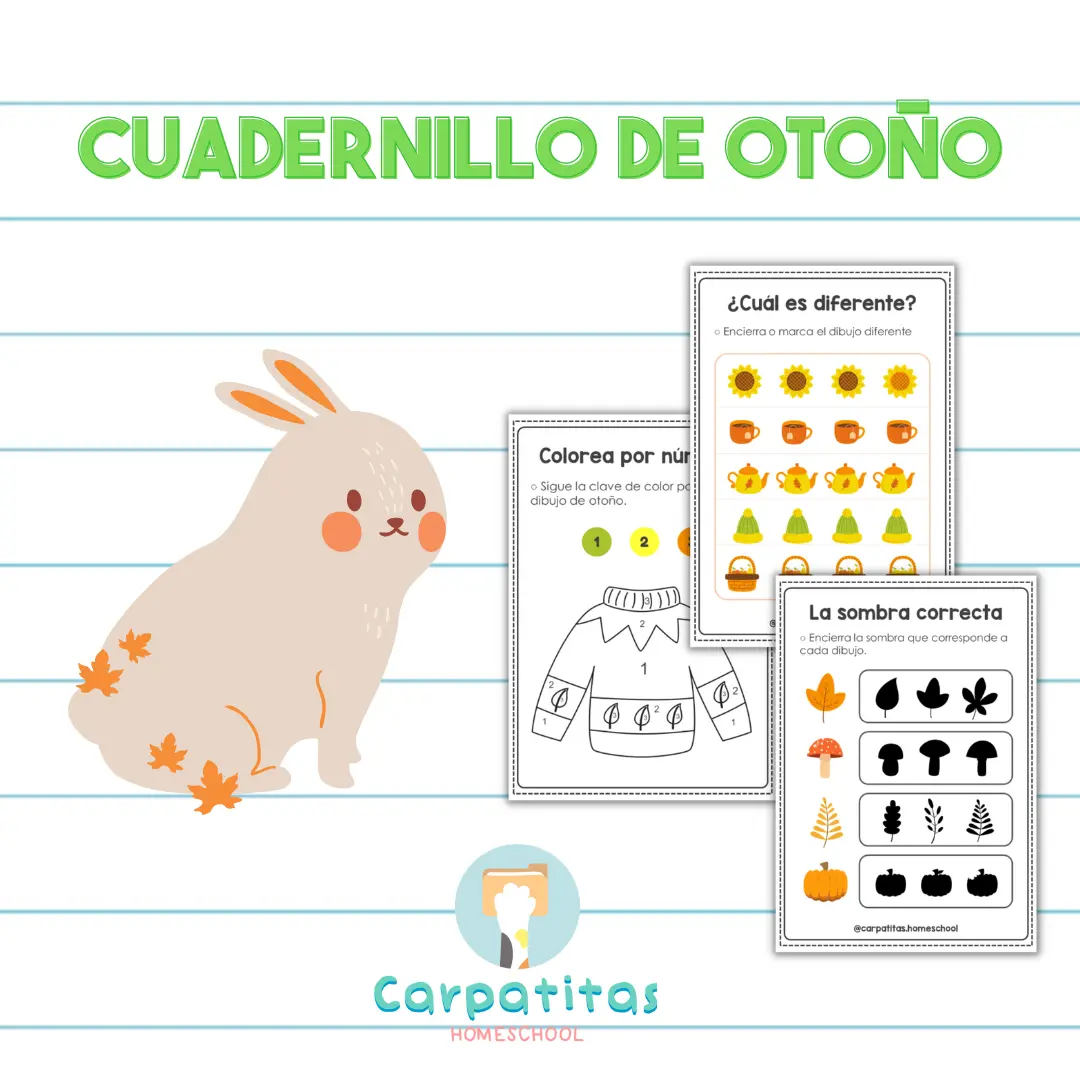 Cuadernillo de Otoño Para Niños