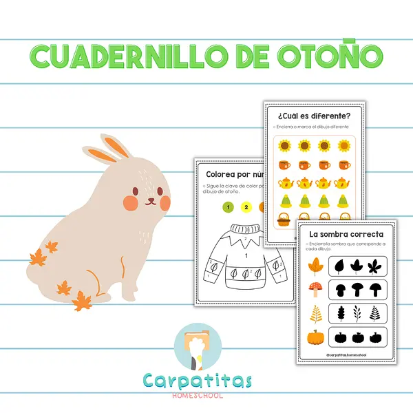 Cuadernillo de Otoño Para Niños