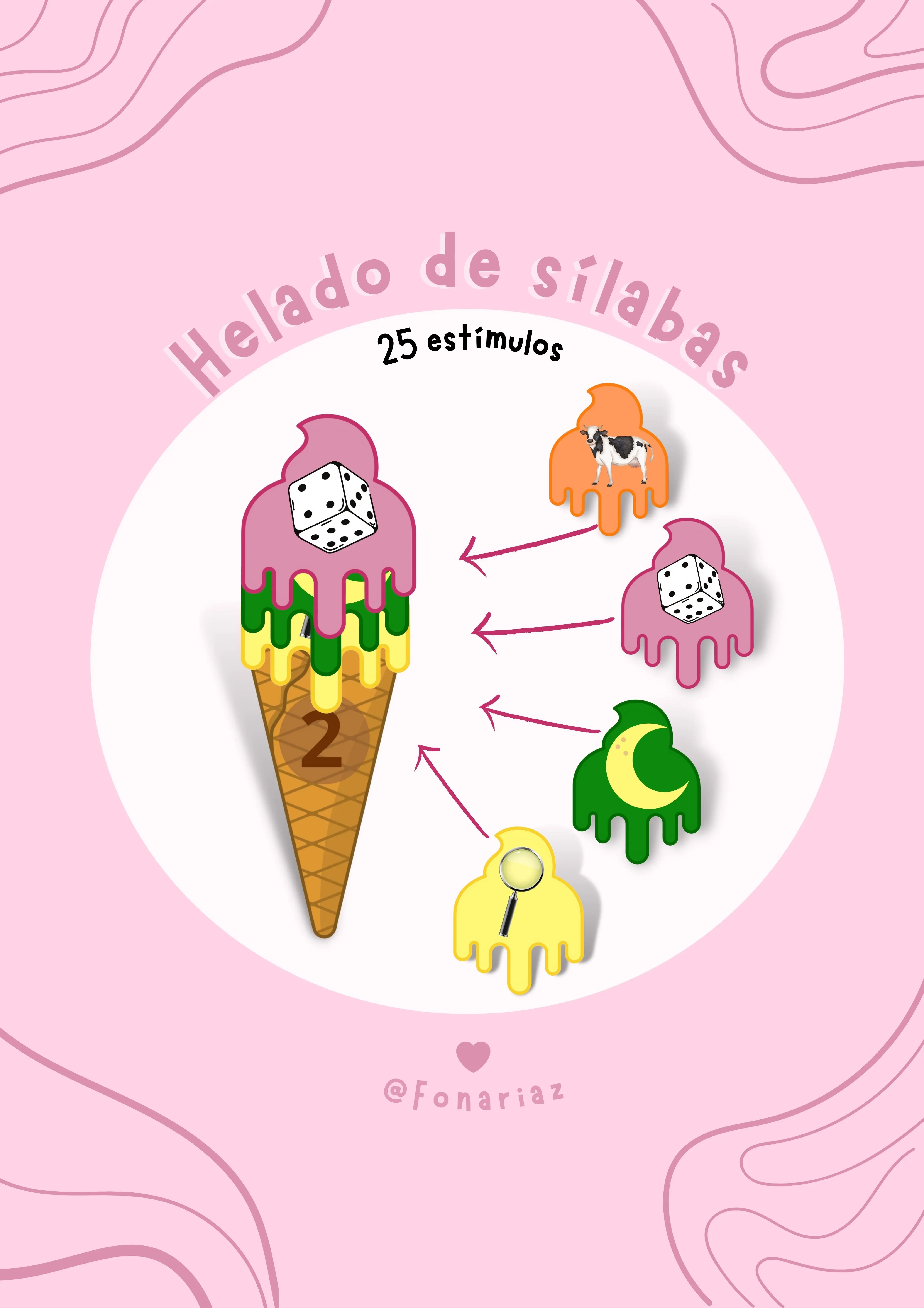 Helado de sílabas