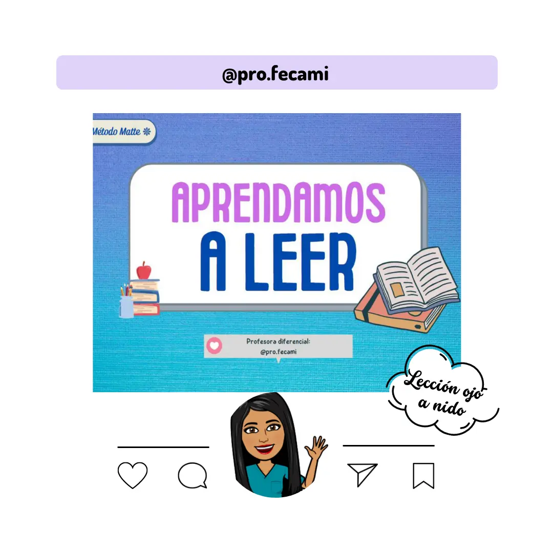 Aprendamos a leer método matte (parte 1)