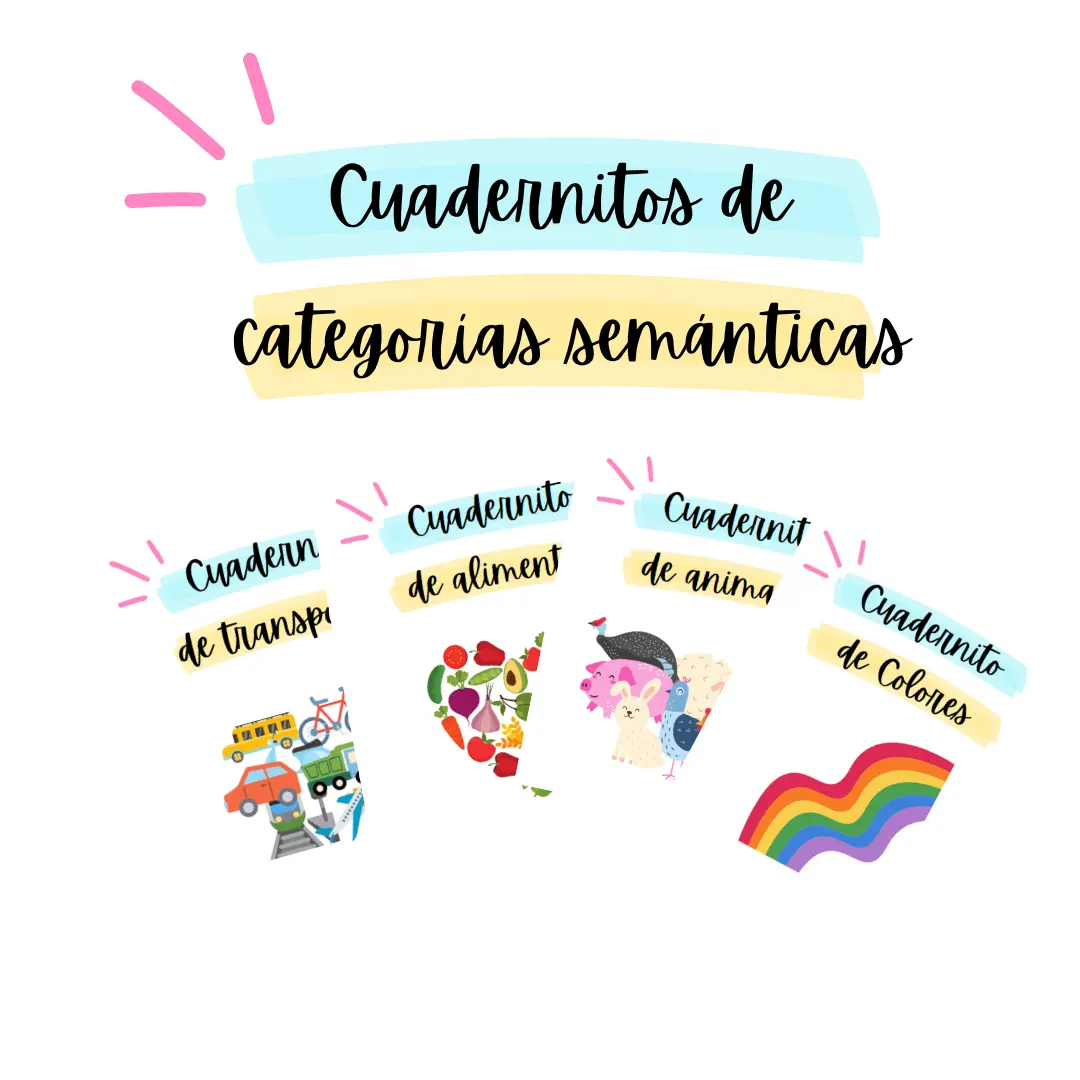 Cuadernitos de Categorias Semanticas