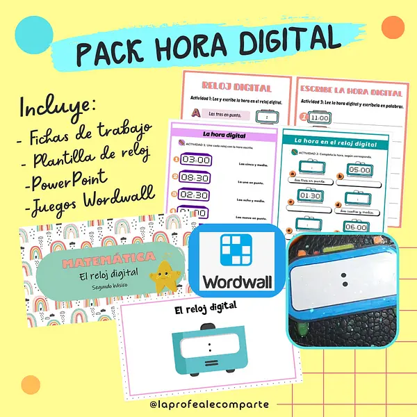 Pack La hora digital @laprofealecomparte