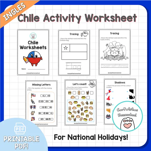 Chile Activity Worksheet
