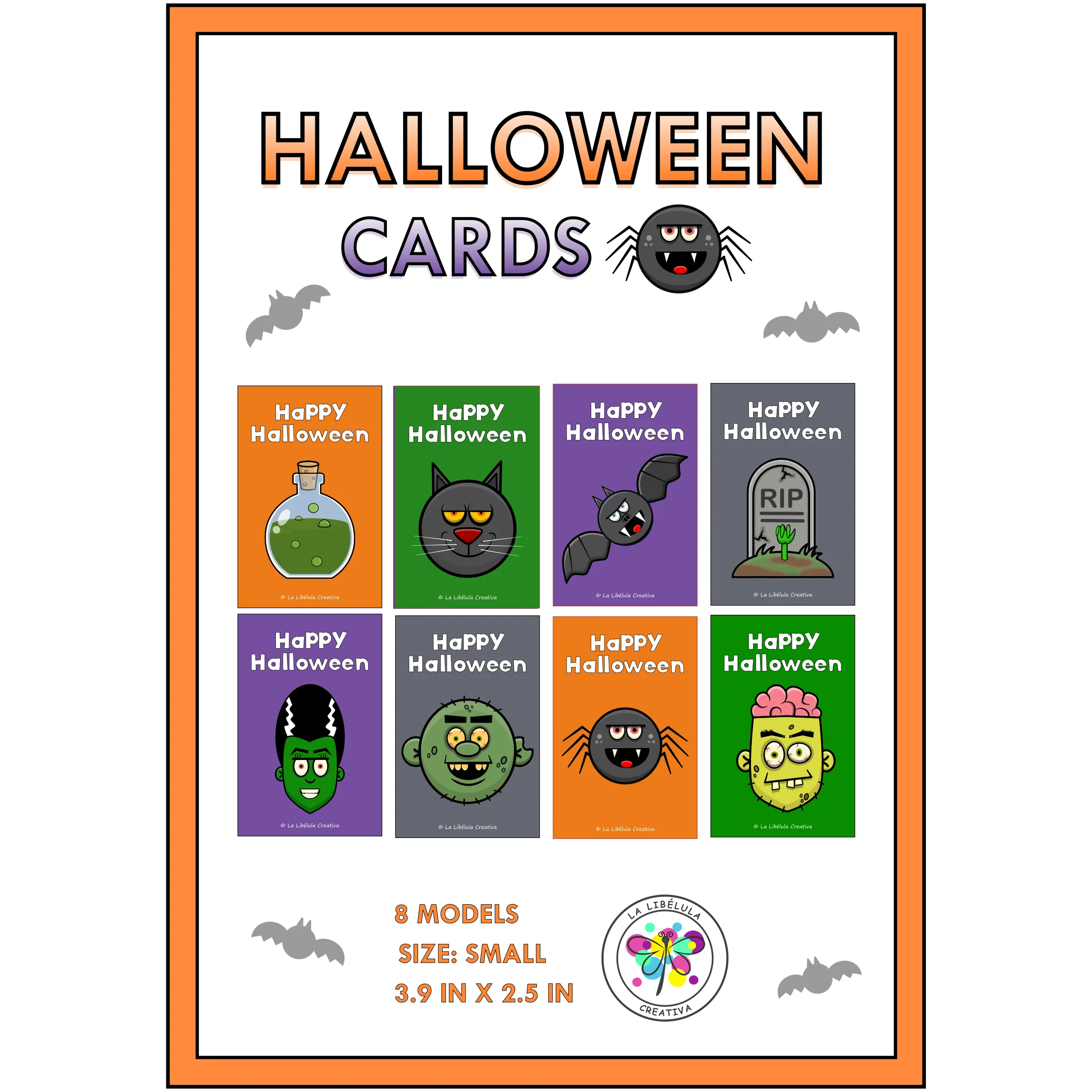 Halloween Tags Cards Characters Gifts October Cut 2