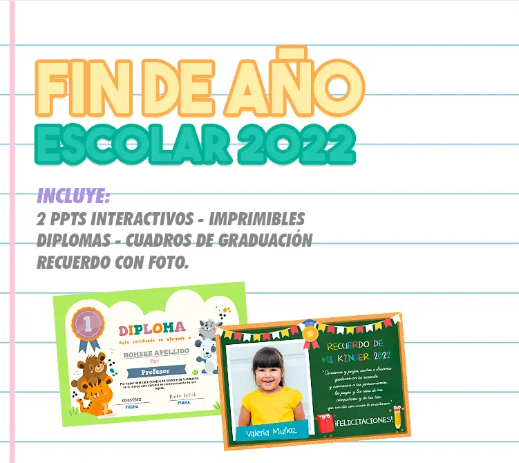 Pack Fin de Año Escolar