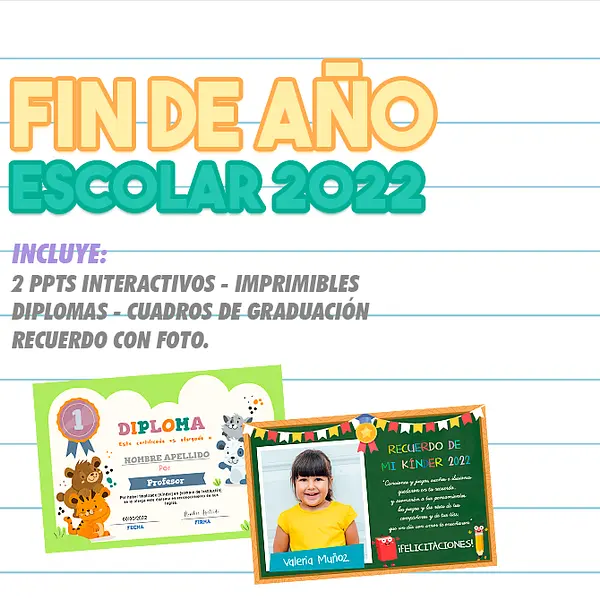 Pack Fin de Año Escolar