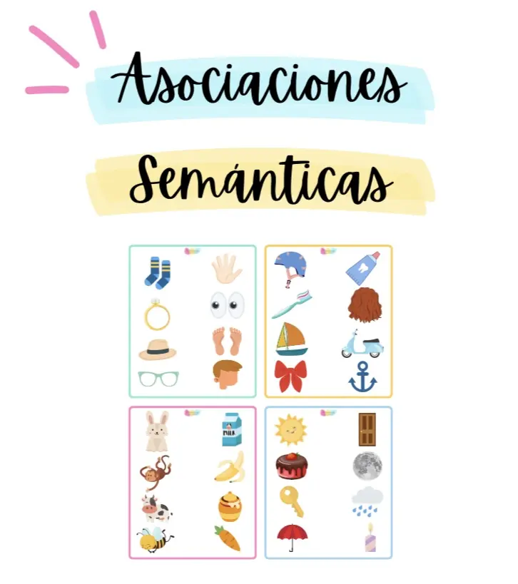 Tarjetas de Asociación Semántica