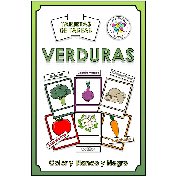 Spanish Task Cards Vegetables Tarjetas Tareas Verduras Healthy Food Comida