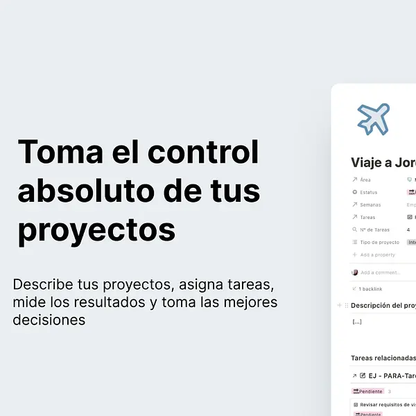 Organiza tu vida - Sistema de Productividad PARA